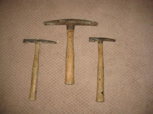 Vintage Masonry Brick Hammer Set
