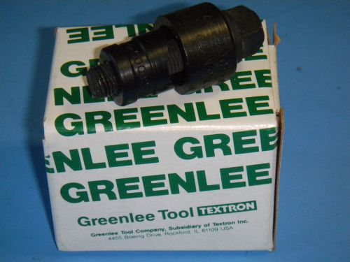 GREENLEE Model 730  11/16&#034; Round Radio Chassis Knockout Punch 500 2410.8 -3 Pc