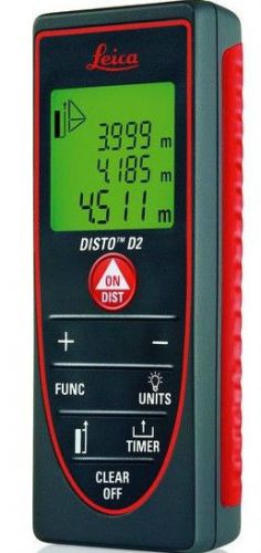 Leica Disto D2 Laser Distance Meter 3-Years Replacement Warranty - Free Shipping