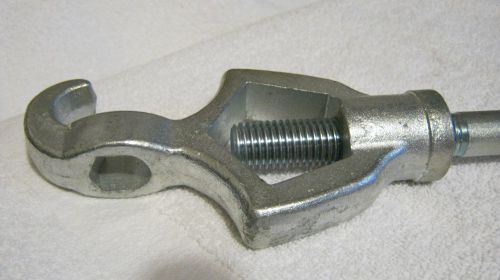 Adjustable  Hydrant Wrench for Pin Lug Couplimgs