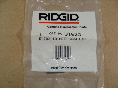 New ridgid e4782 10&#034; pipe wrench heel jaw pin catalog # 31625 **free**shipping** for sale