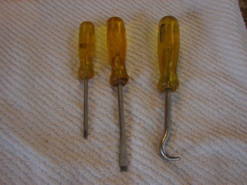 3 Proto Tools Cotter Pin Pullers, Phillips, Straight