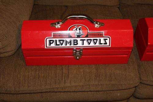 Proto &#034;PLUMB&#034; Tool Box  new Snap On latch Vintage type decal