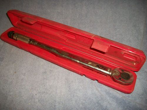 PITTSBURGH TOOLS TORQUE WRENCH 1/2 IN. USED IN VERY GOOD COND.
