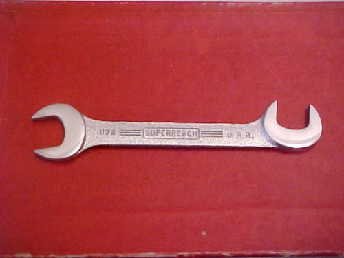 NOS - WILLIAMS 1132 SUPERRENCH 1/2 X 1/2 OPEN END MINI IGNITION WRENCH U.S.A.