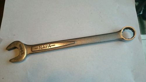Napa Combination 12 point Open End 19 mm Wrench