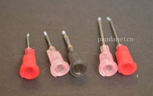 Teflon Blunt dispensing needles for Dispenser 1/2&#034; 50 pcs 20Ga 25Ga 27Ga