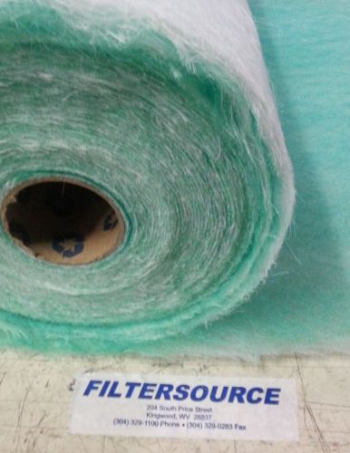 Paint spray booth floor filter roll 30&#034; x 66&#039; for sale