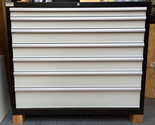 Lista 7-drawer tool cabinet mw 47&#034; x 39&#034; x 29&#034; heavy vidmar for sale