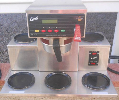 Curtis concourse series alpha 3gt coffeemaker &amp; warmer 5 burner xtra nice (4s) for sale