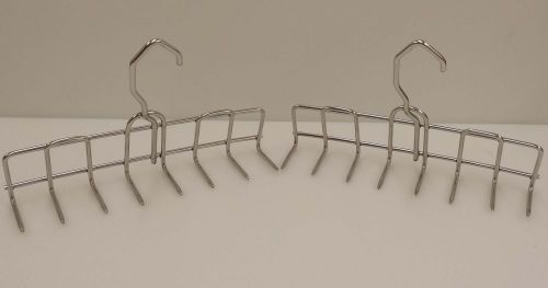 STAINLESS STEEL SMOKEHOUSE BACON HANGERS 9 INCH 8 PRONG (2 HANGERS)