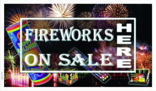 ba140 Firework On Sales Shop Lure NEW Banner Shop Sign