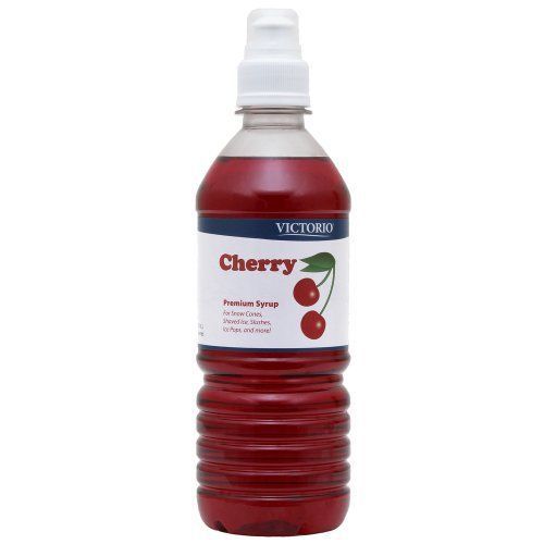 New victorio 16-ounce shaved ice/snow cone syrup  cherry for sale