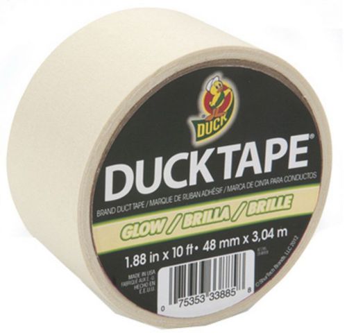 6-pack duck brand 1.88-inch x 10-yard glow in the dark all purpose duct tape for sale