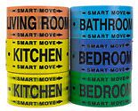 2 Bedroom Labeling Tape Living Room Packing Tape Free 1-2 Day Shipping