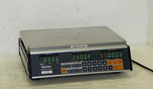 Siltec EC-50 Counting Scale 0.01 - 50lb. Piece Count Counter 50 x 0.01lb