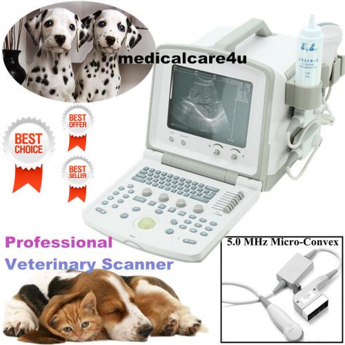 Contec promotion vet/animal/veterinary portable ultrasound scanner micro convex for sale