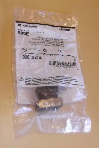 ALLEN BRADLEY 800E-2LX01L CONTACT CARTRIDGE WITH LATCH ROCKWELL AUTOMATION