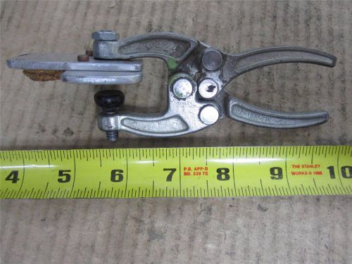 DE- STA-CO SMALL AIRCRAFT CLAMP PLIERS MODIFIED AVIATION MECHANIC TOOLS