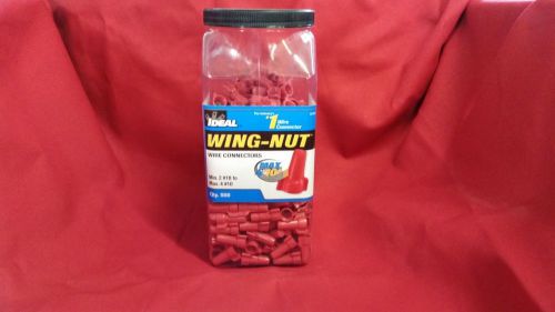 Ideal 30-652j, wing-nut 452 wire connector,18-10 awg, 1-jar of 500 for sale