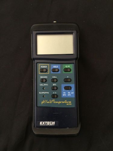 Extech instruments heavy duty ph mv temperature meter - just meter! ships free! for sale
