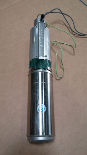 1/2HP, 10gpm, Thermoplastic Submersible Well Pump, 230V, 2 wire