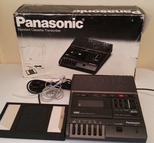 Panasonic RR-830 Standard Cassette Transcriber Set