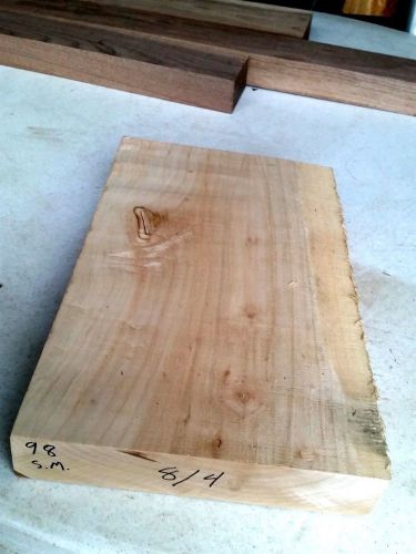 Thick 8/4 Maple Board 15.25 x 9.5 x 2in. Wood Lumber (sku:#L-98)