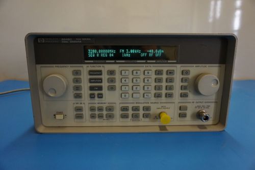 Agilent HP 8648C 9kHz-3200MHz Signal Generator Opotion 1E5 S/N 3847A04509