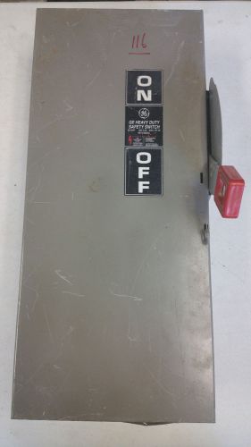 General Electric Cat# TH3362 Mod# 10, 60 Amp Switch