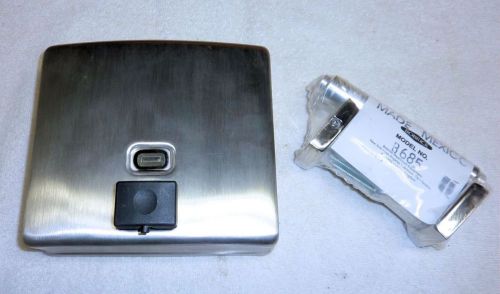Bobrick Soap Dispenser B4112 Contura Surface + B685 Toliet Tissue Dispenser NEW