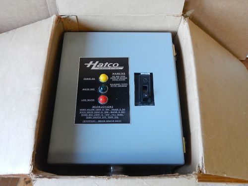 Hatco three light dishwasher low water cut off 15 amp 480 vac breaker new for sale