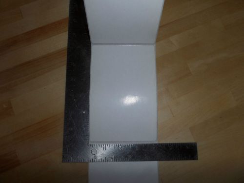 6&#034; X 4&#034; Inkjet White Semi Gloss Paper Labels 3&#034; core 7-1/4 dia Rolls 1500- 2000
