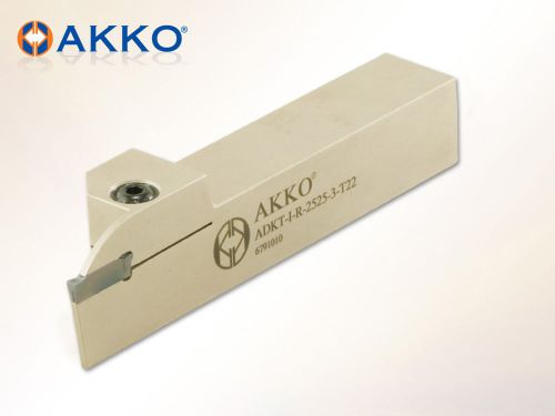 Akko ADKT-IGI-R/L-1616-3-T15 for GIM /GIP - 3 External Grooving Tool Holder