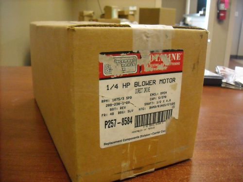 P2578584 Carrier 1/4 HP Blower Motor new in box