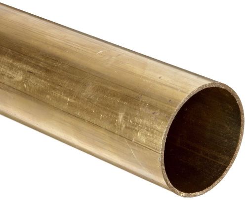 Brass round tubing, plumbing corrosion resistant fractional seamless 72&#034; length for sale