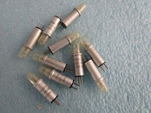 Lot of Dialco / Dialight: 507-3835 Neon Indicator Lamp.  Qty. 10. New Old Stk&lt;