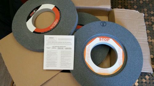 Lot of 3 CGW BAS36-07-V T5 Tool and Grinding Wheels 14&#034; X 1 11/2&#034; X 5&#034; NEW