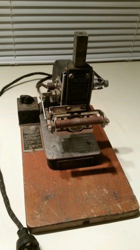 Kingsley gold stamping machine works model 9518