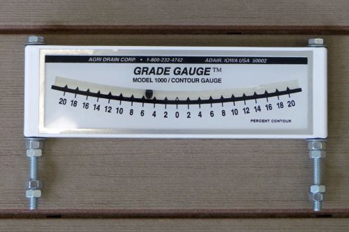1000 Series Grade Gauge (in percent)