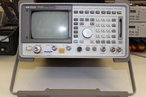 Hp 8920b service monitor test set spectrum analyzer tracking generator for sale