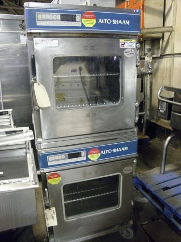 Alto shaam chs76iii double stack smoker cook heat and hold  food warming oven for sale