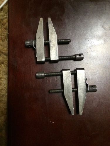 Lufkin Rule Company Set of 2 Vintage Parallel Machinist Clamps,