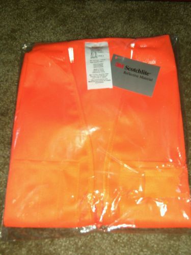 Condor 1YAE6 L Orange Polyester High Visibility Vest