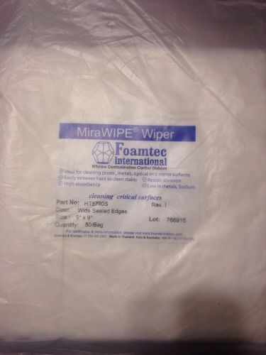 Foamtec MiraWIPE Wiper Micro Fiber Cleaning Cloth 50 Pack