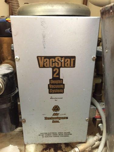 Used Dental Air Techniques VacStar 2 Vacuum Pump Equipment Works!