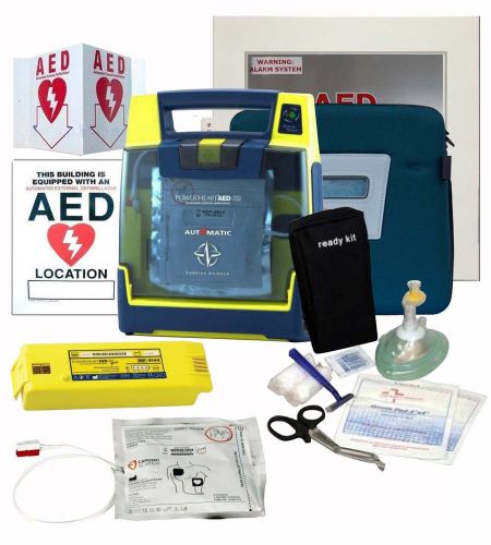 Power Heart Automatic AED G3 by Cardiac Science 9390A-501 No Reserve Free Ship