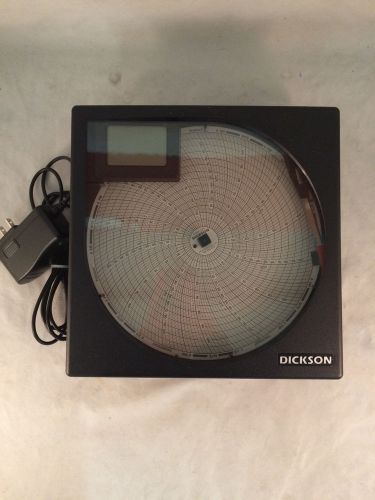 Dickson TH802 Chart Recorder with AC Adapter