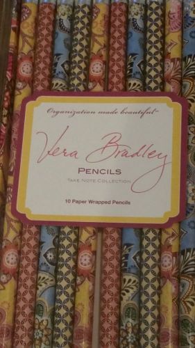 Vera Bradley&#039;s Pencils from her Take Note Collection in Bali, Authentic, Sealed