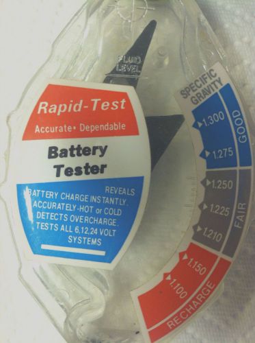 BATTTERY TESTER RAPID TEST
